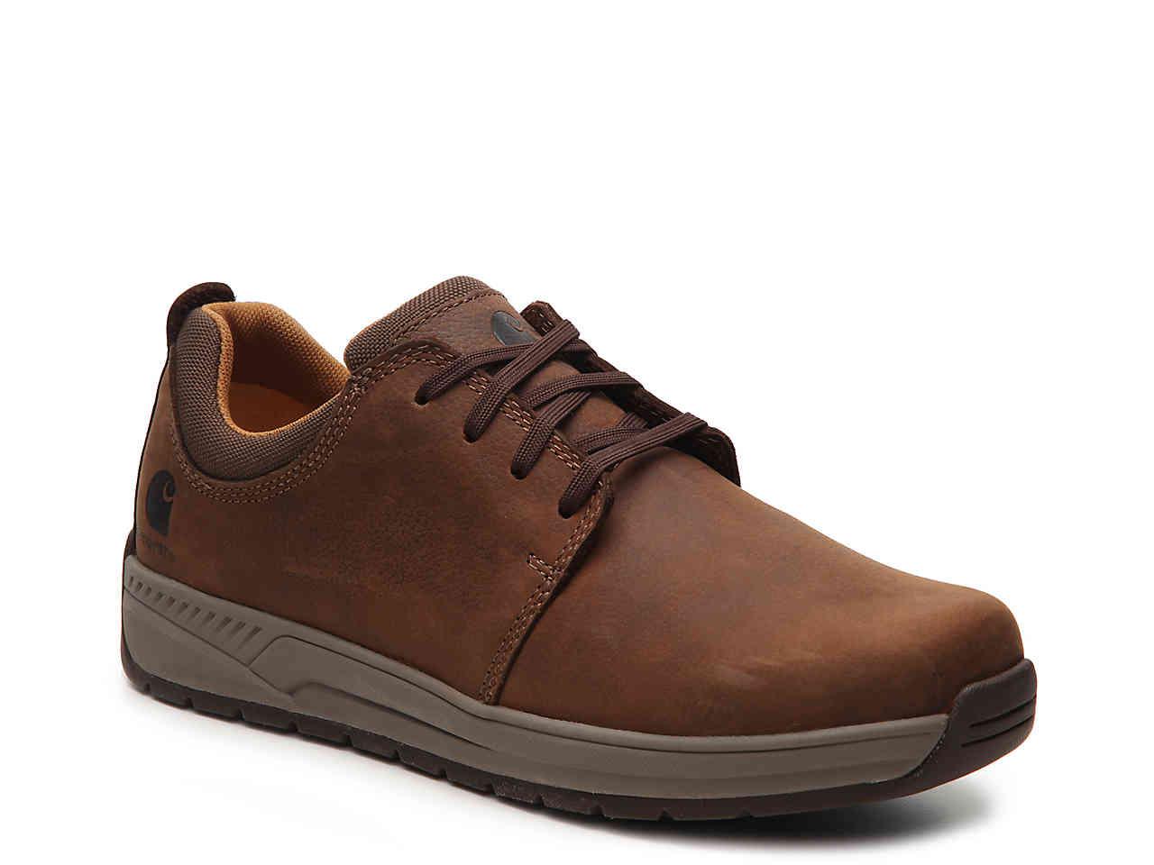 Carhartt Leather Oxford Work Shoe in Brown for Men - Lyst