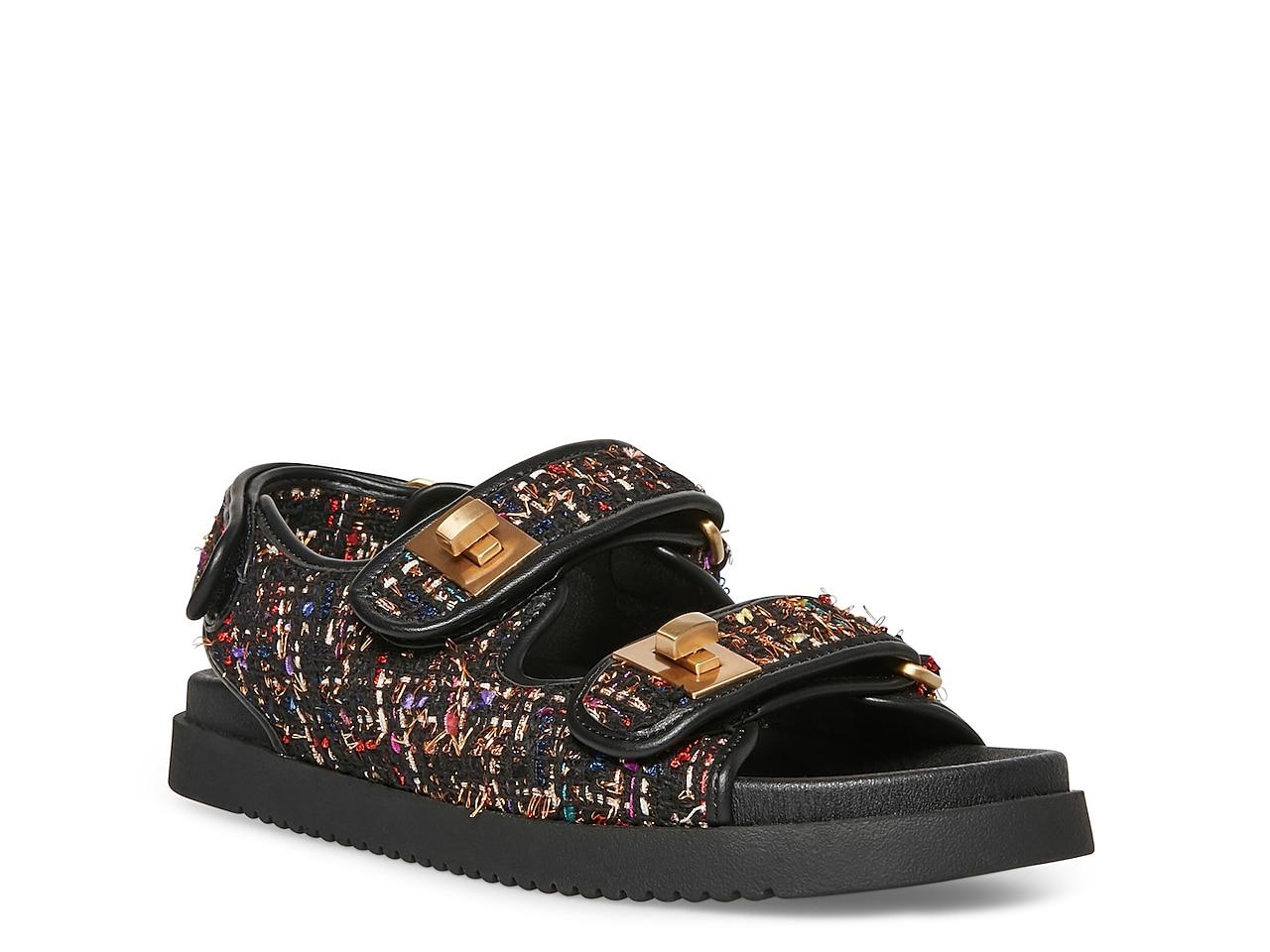 steve madden glitter birkenstock sandals