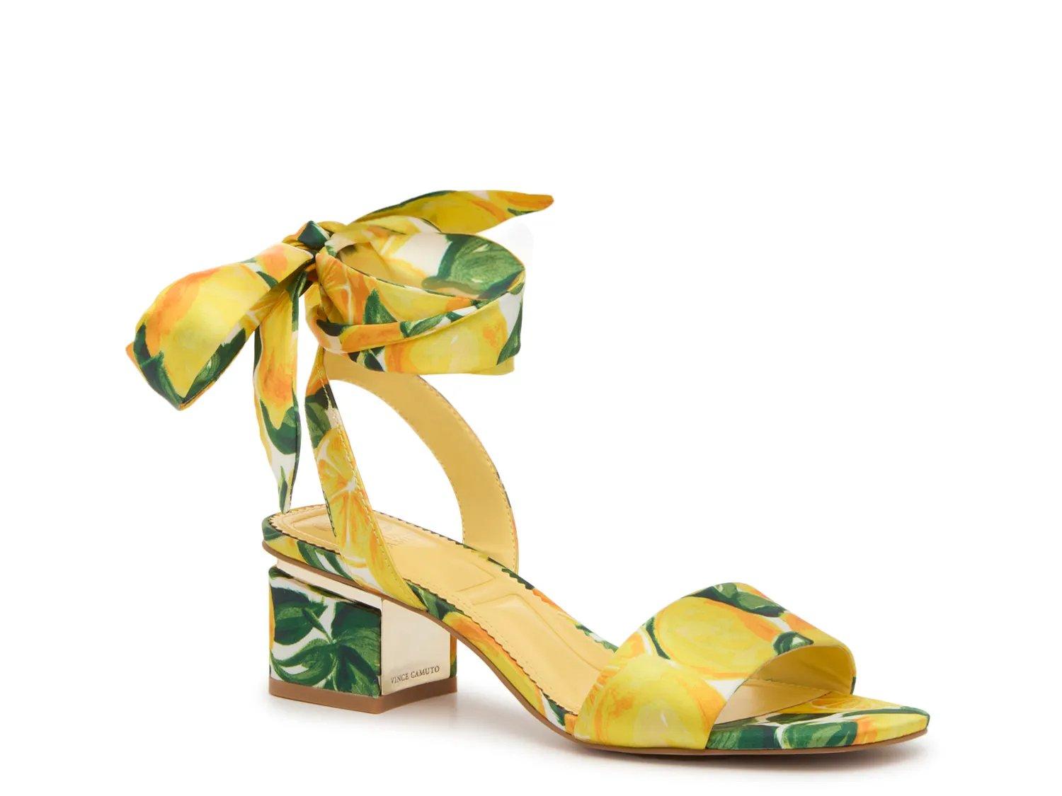 Summer Shoes Dsw Womens Yellow Shoes Vince Camuto Ambika Sandal In