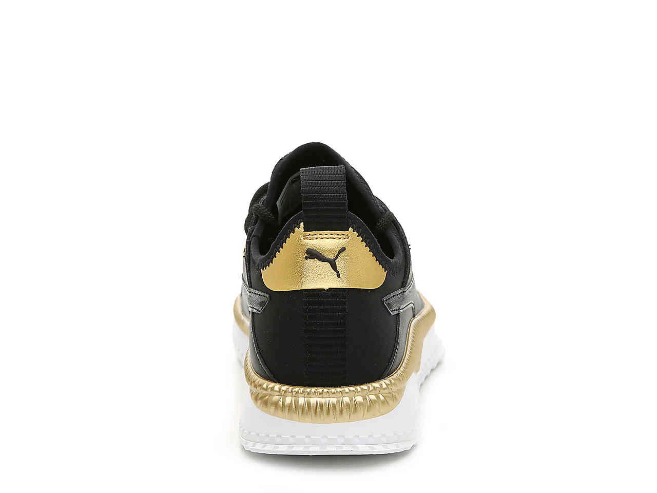 puma tsugi black and gold