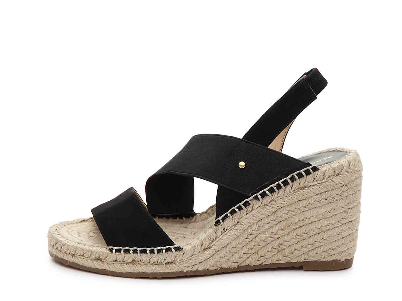 adrienne vittadini espadrille wedge