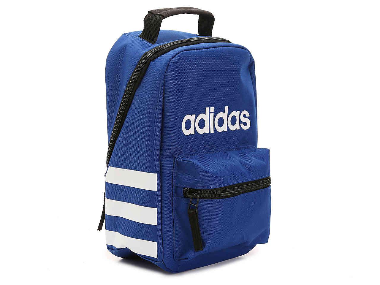blue adidas lunch box
