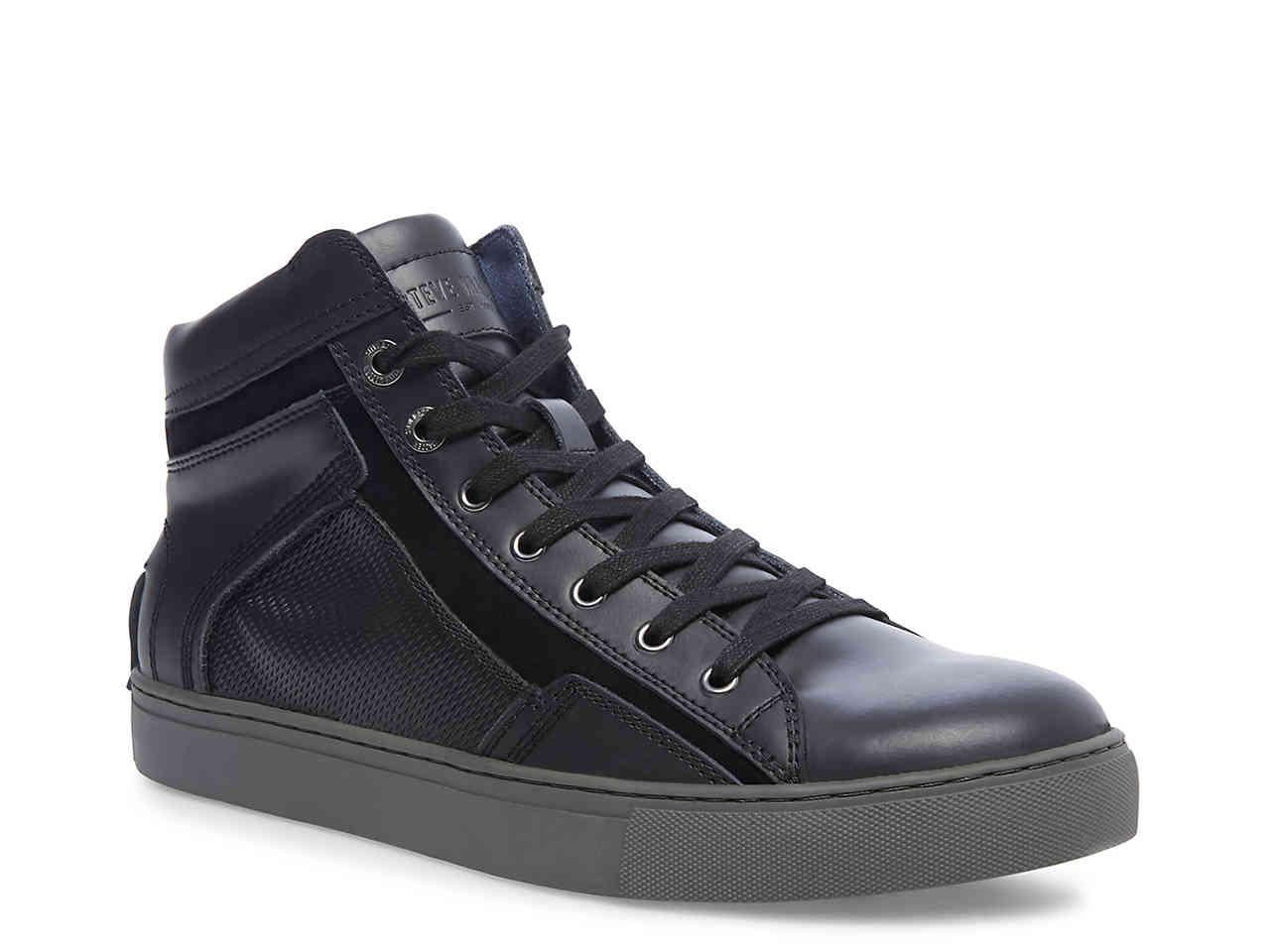 steve madden black high tops