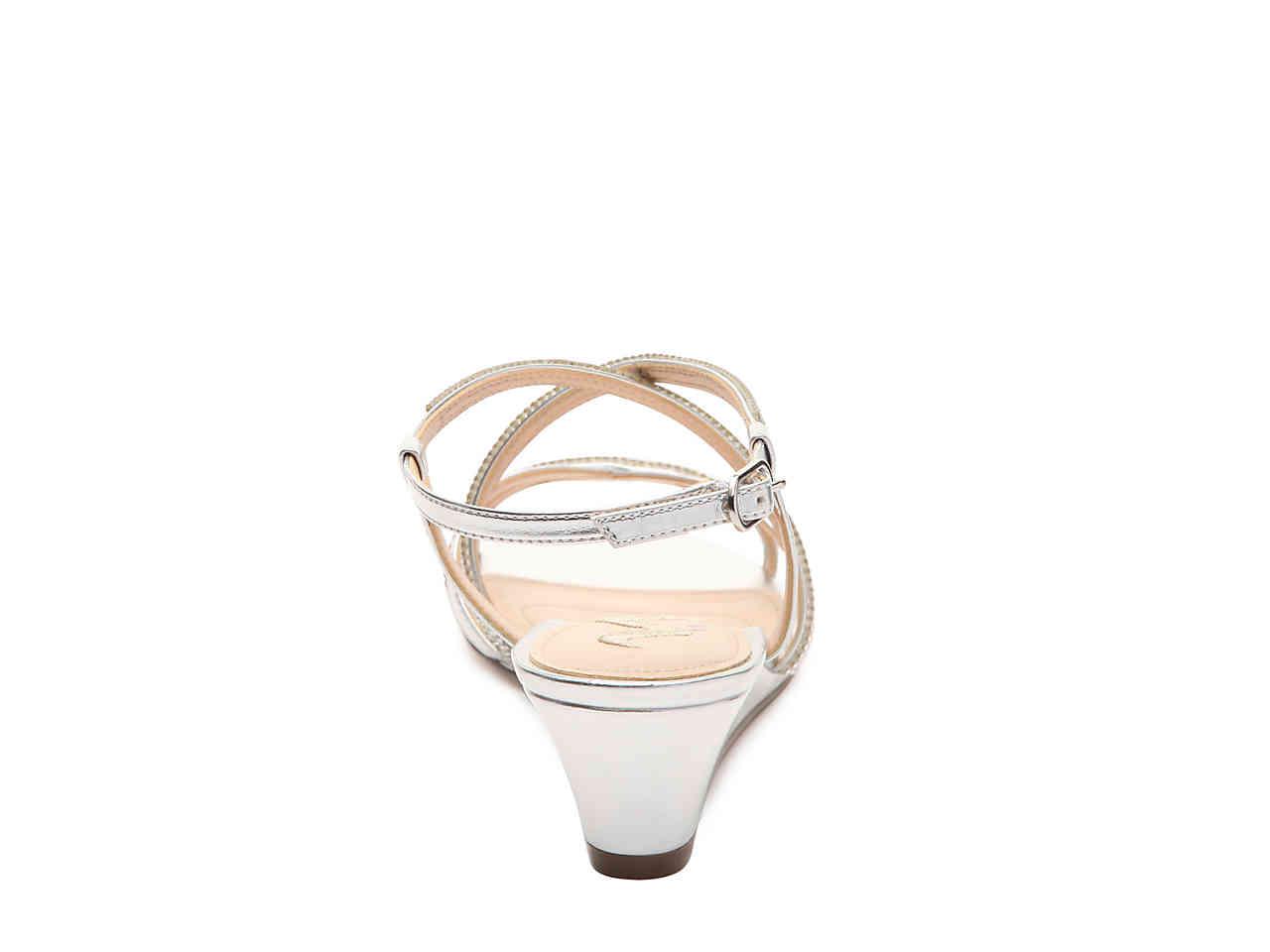 nina franya wedge sandal gold