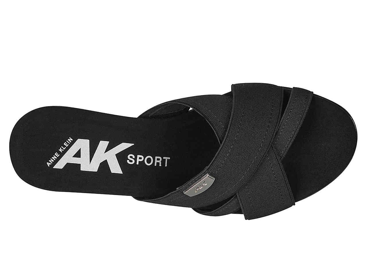 anne klein sport peggy wedge sandal