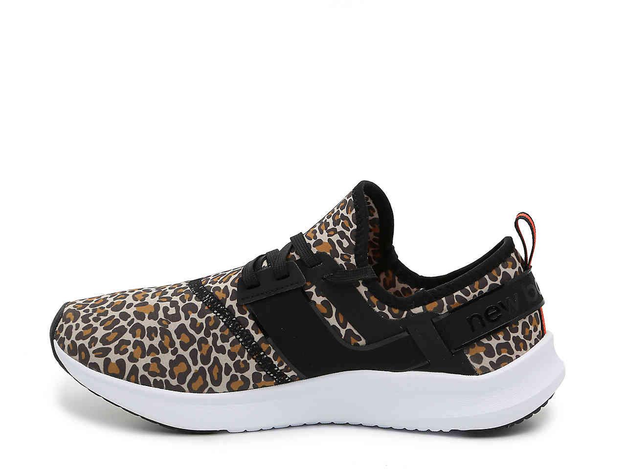 new balance fuelcore nergize black with leopard print