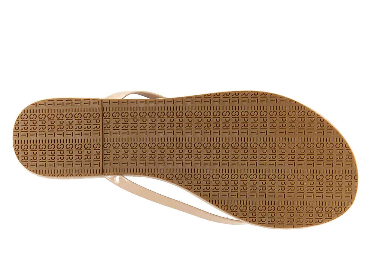 esprit party flip flops