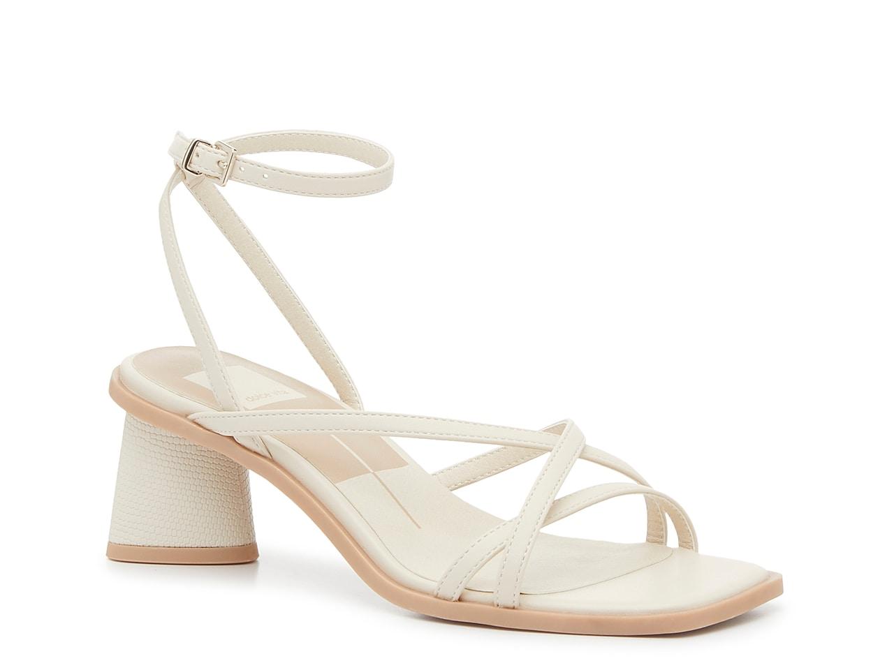 Dolce vita white sandals best sale