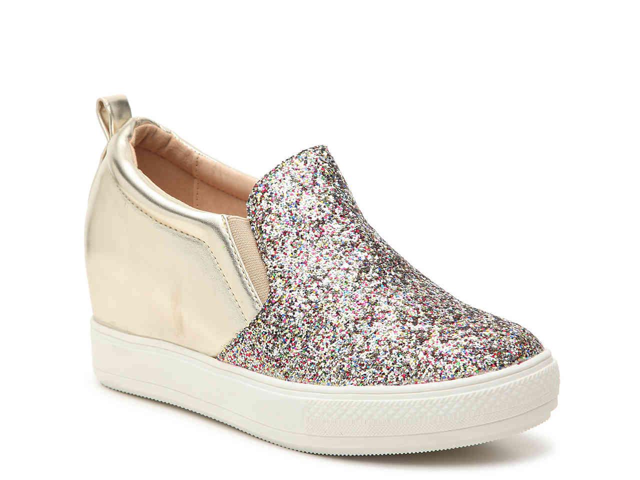 wanted complex wedge sneaker