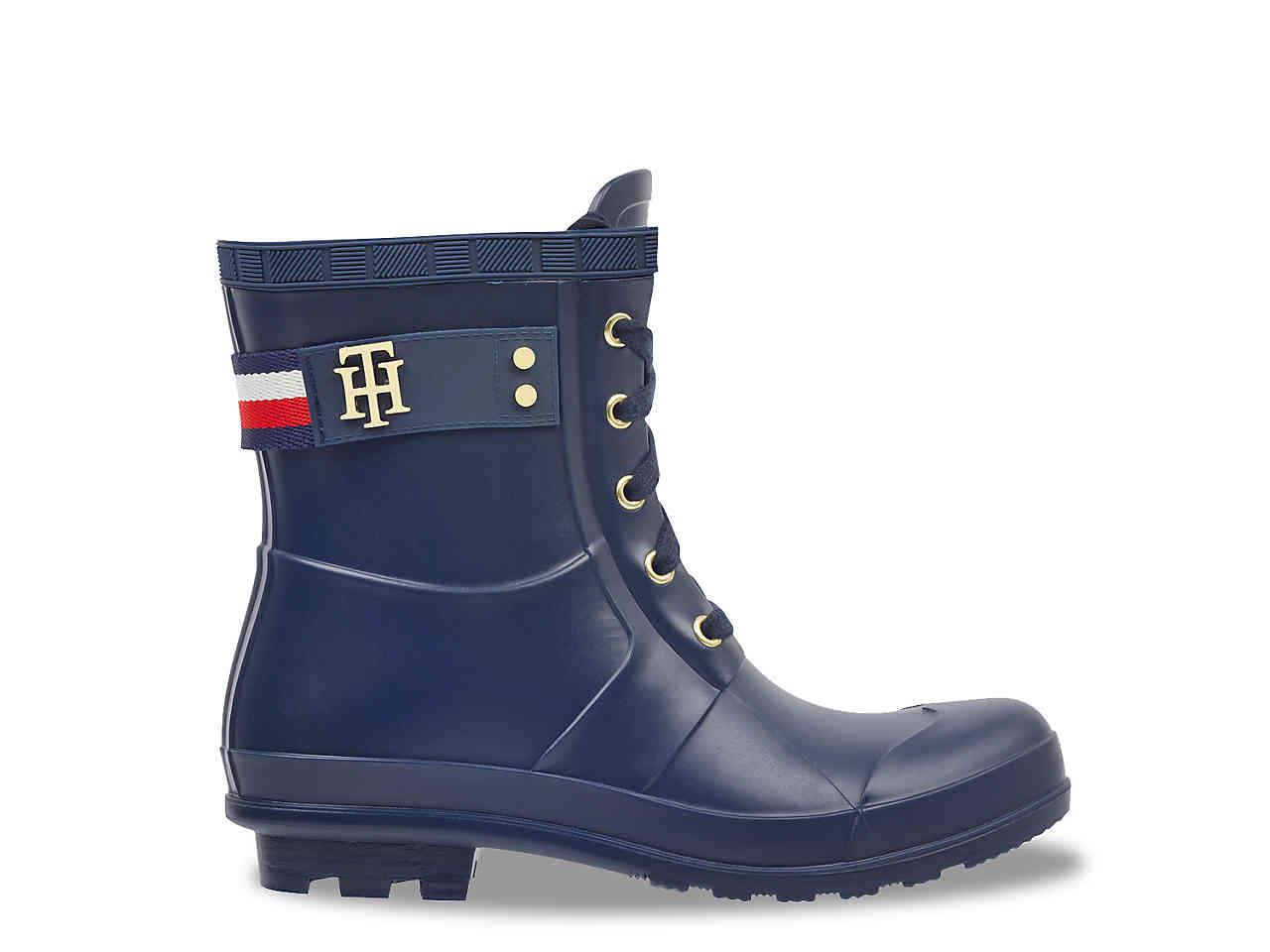 tommy hilfiger toniee rain boot