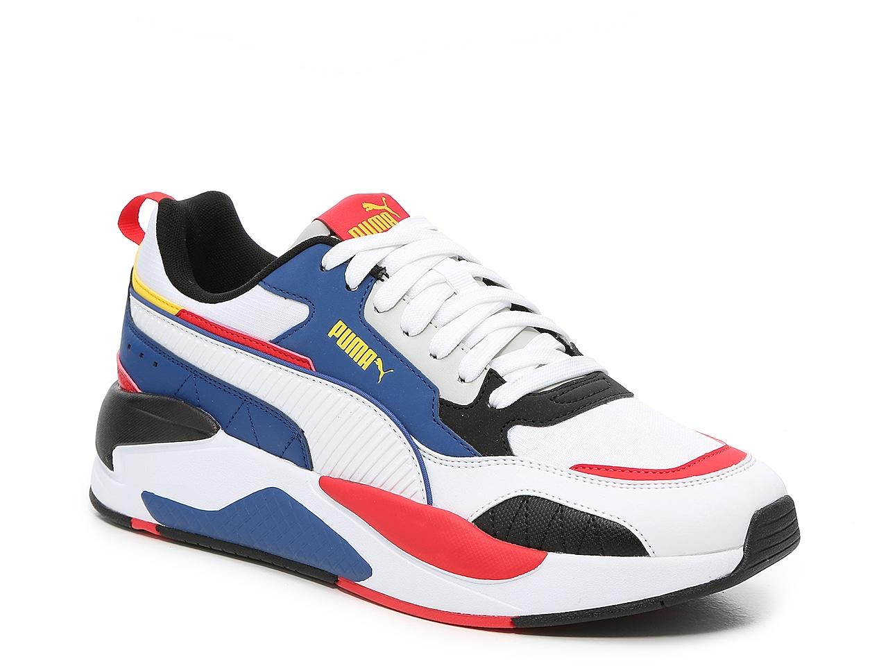 PUMA Synthetic X-ray 2 Sneaker in White/Red/Blue (Blue) for Men | Lyst