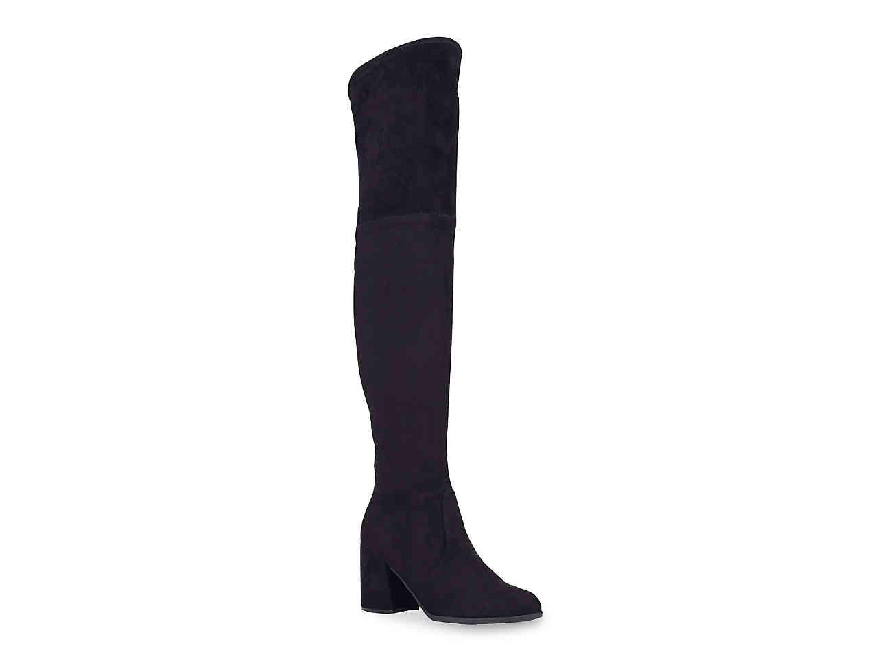 Unisa Dynna Over The Knee Boot in Black - Lyst