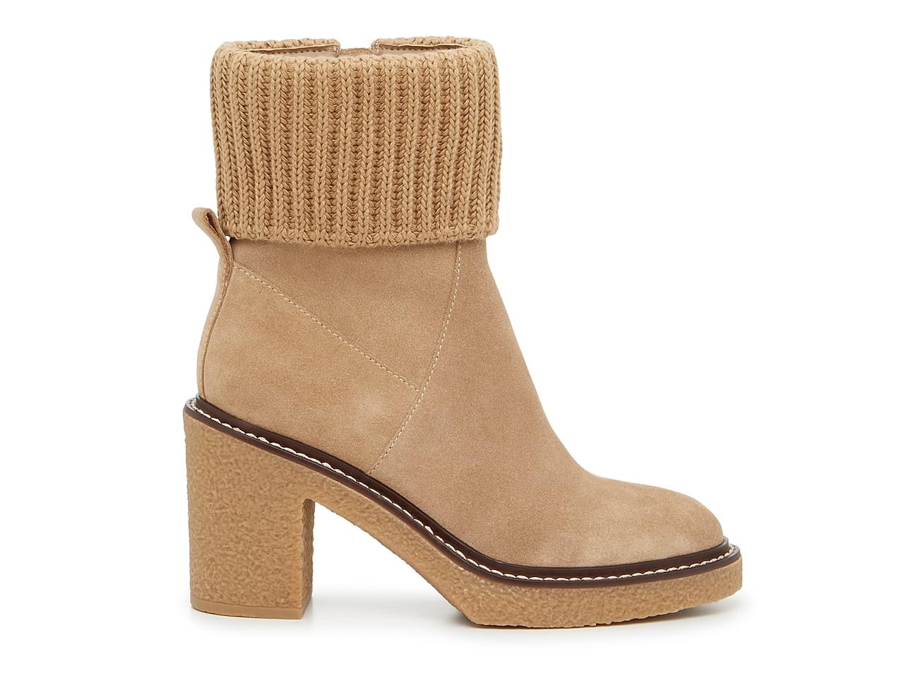 Steve Madden Cashmir Sweater Bootie in Brown Lyst