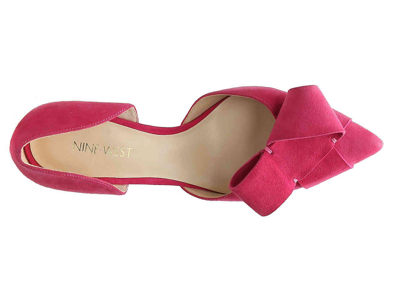 nine west shamrock pump