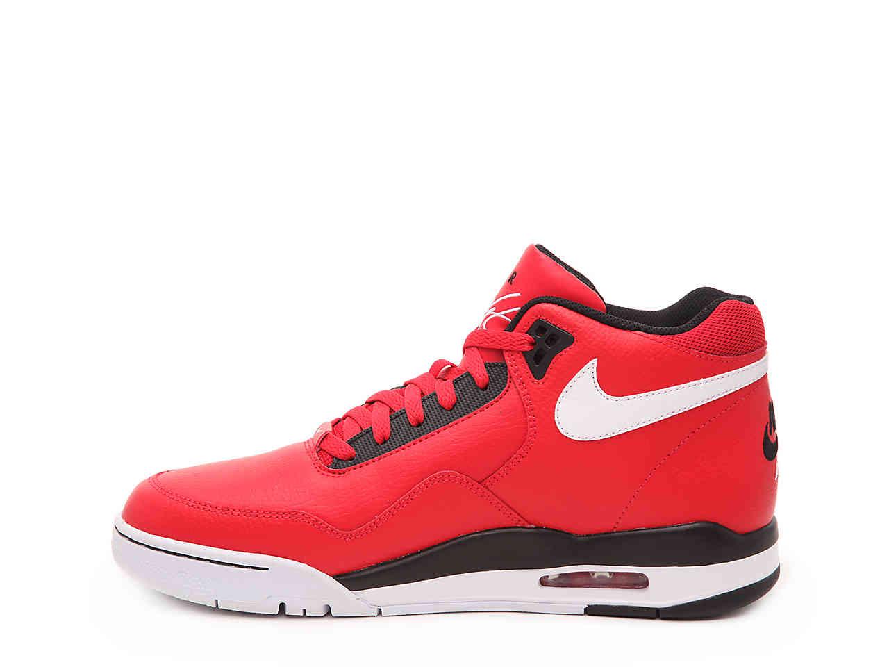 nike air flight legacy white red