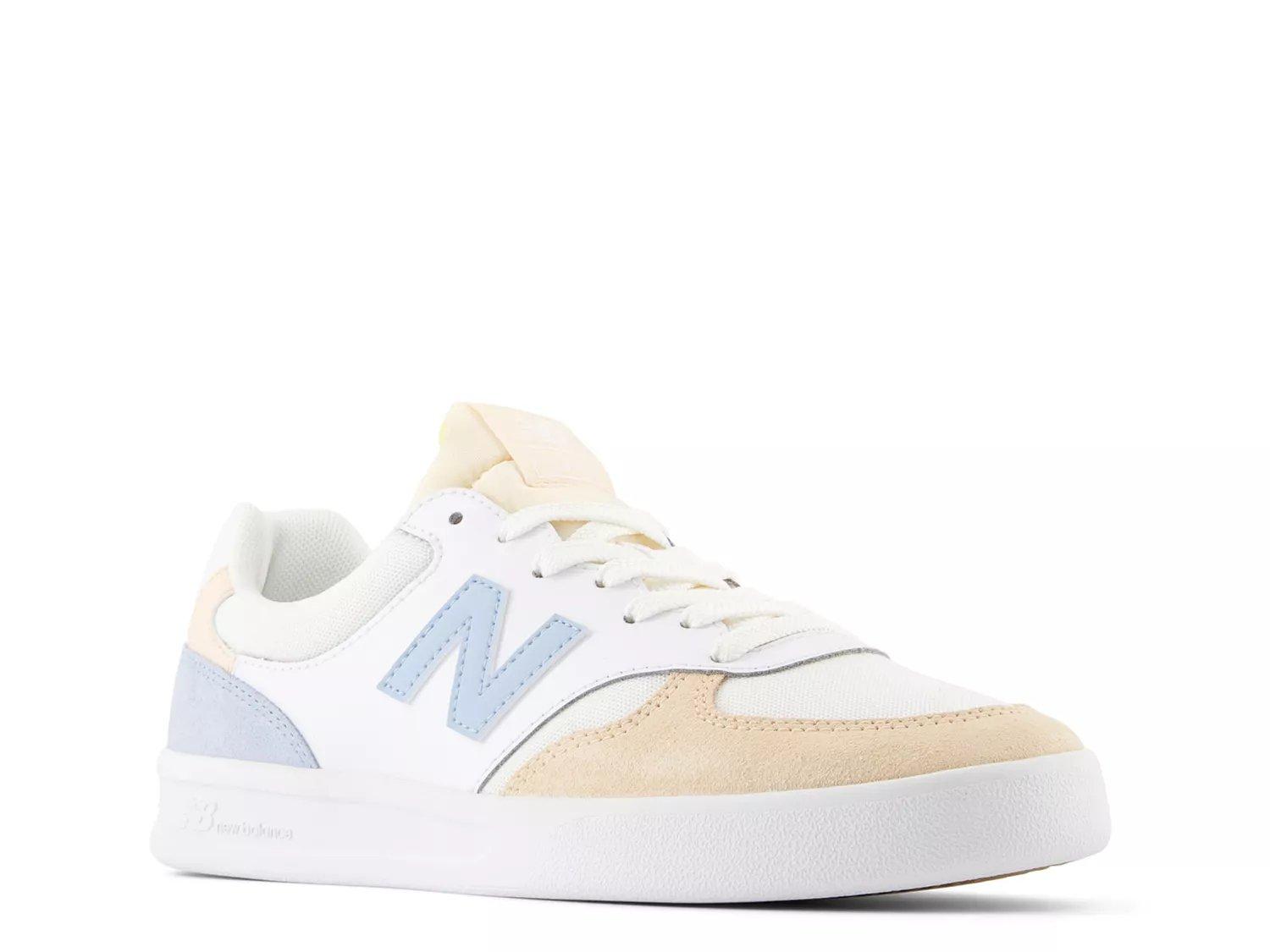 Trainers New Balance 300 Leather Femme Buy New Balance White/Coral