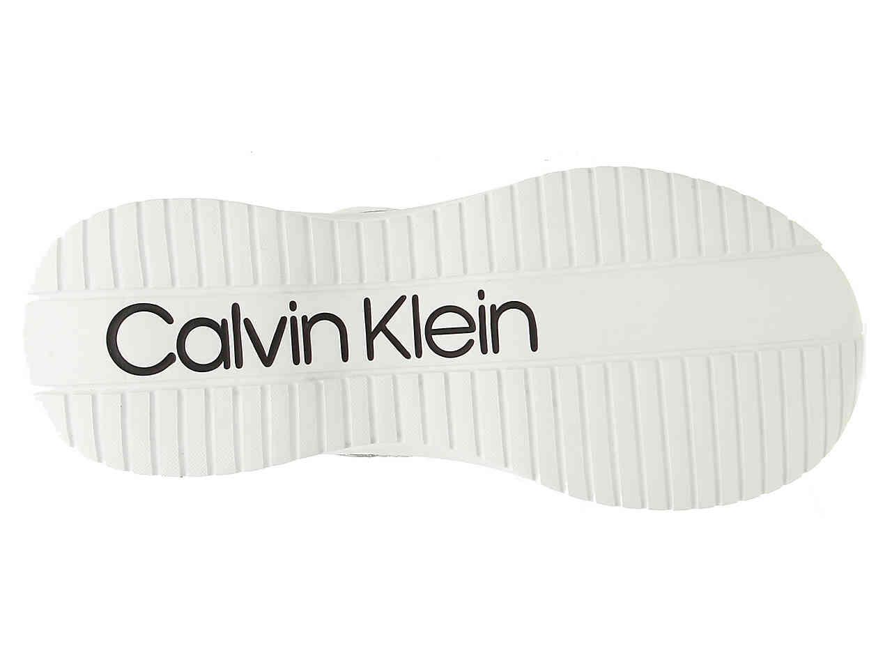 calvin klein ultra leather neoprene sneakers