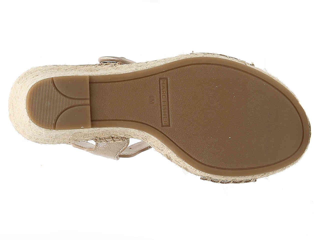 marc fisher kai espadrille wedge sandal