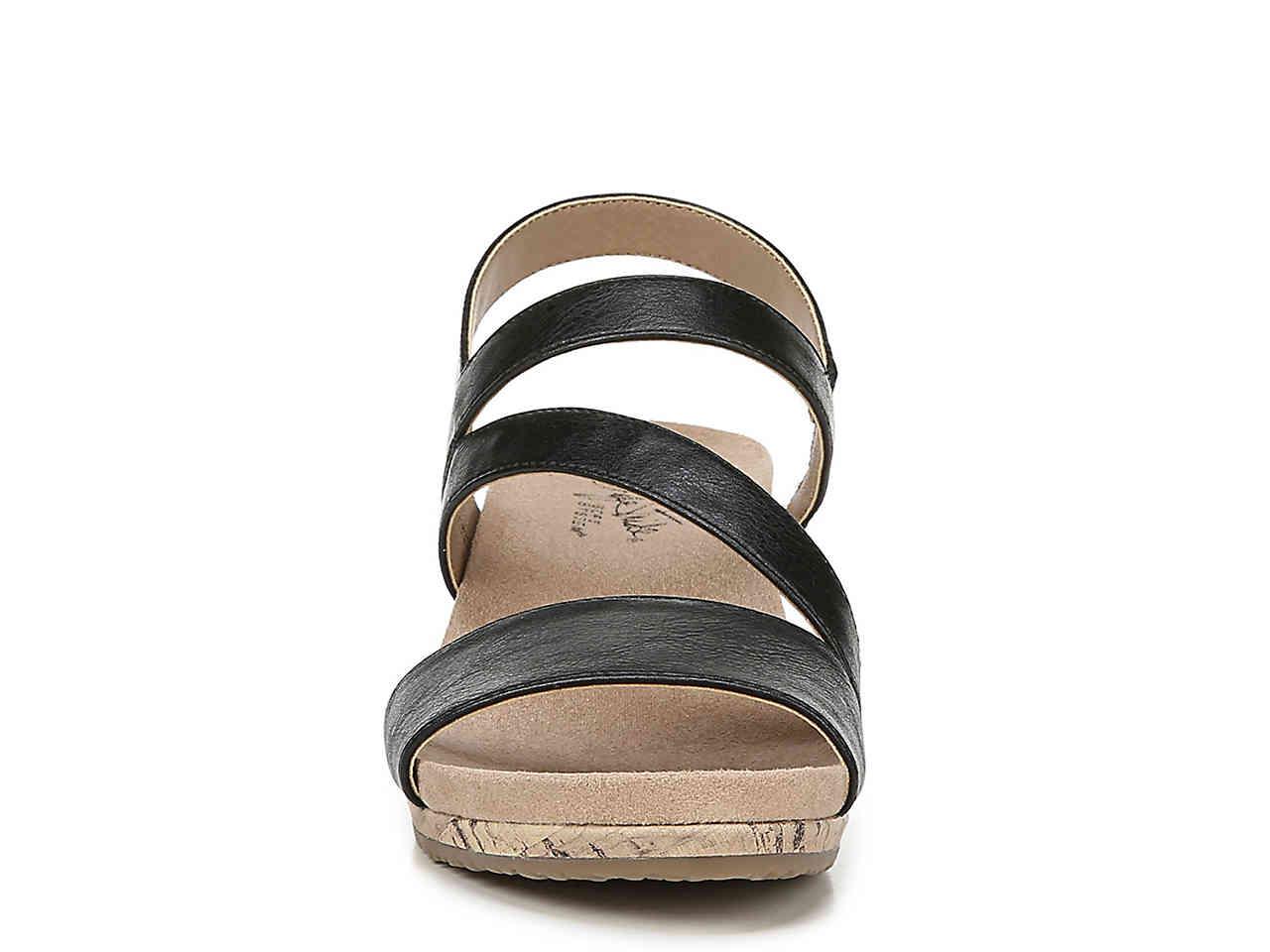 lifestride milly wedge sandal
