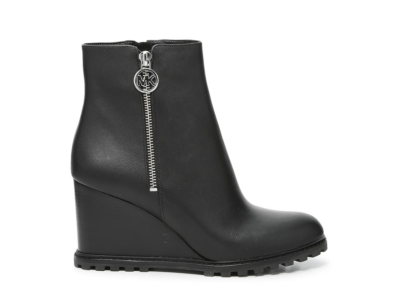 Michael kors wedge 2025 bootie