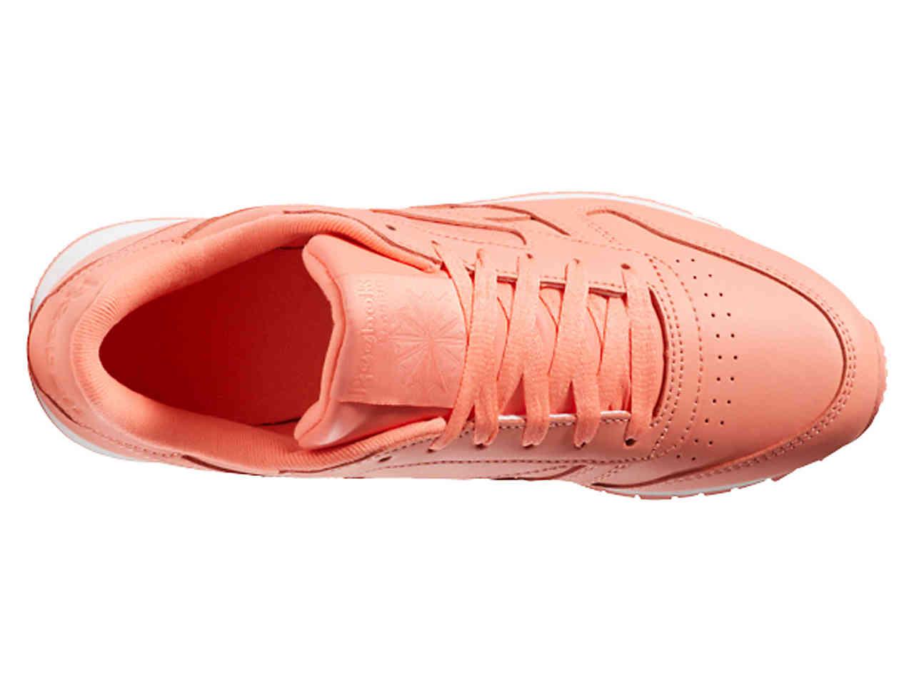 reebok salmon pink shoes