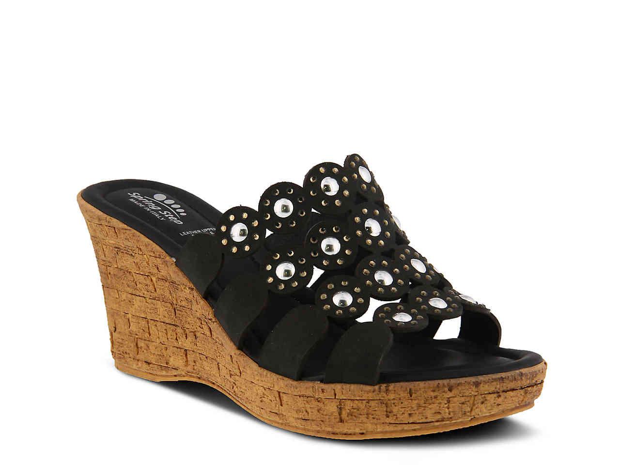 spring step wedge shoes