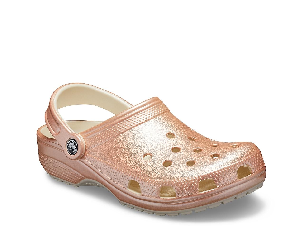 Crocs™ Classic Metallic U Clogs | Lyst