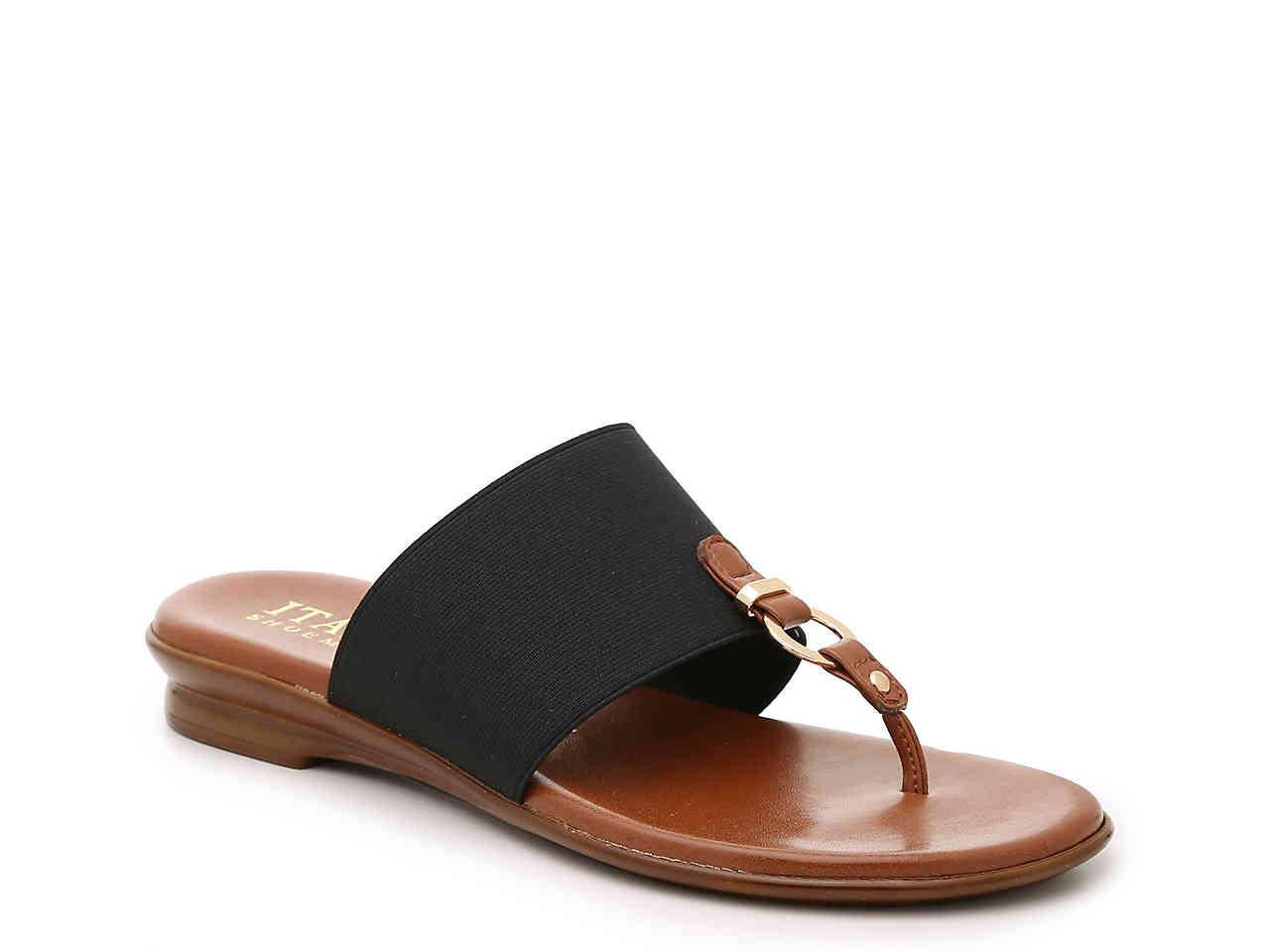 Italian Shoemakers Selah Sandal in Black - Save 26% - Lyst