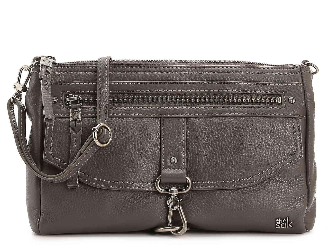 grey cross bag