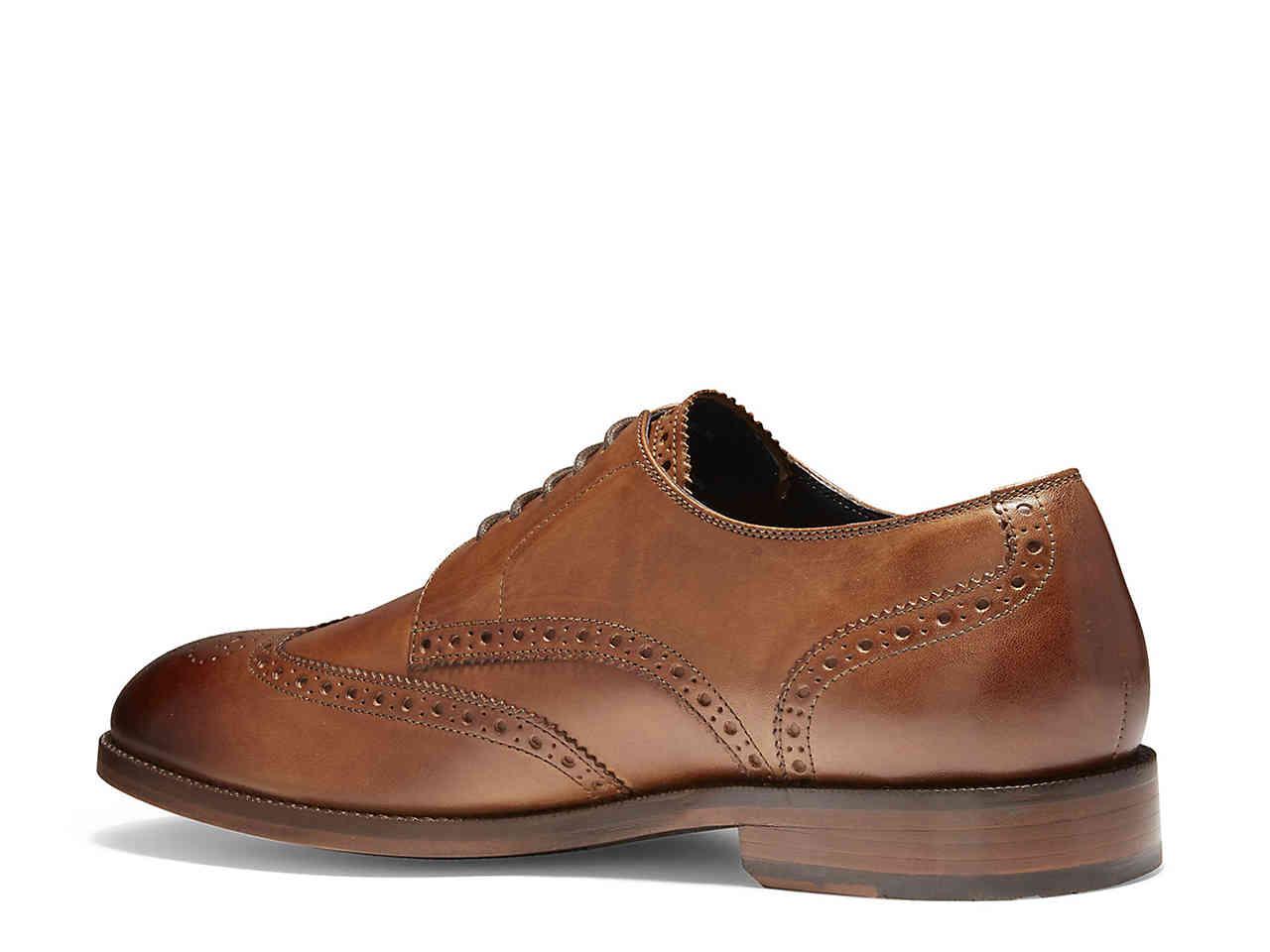 harrison men's wingtip casual oxford shoes