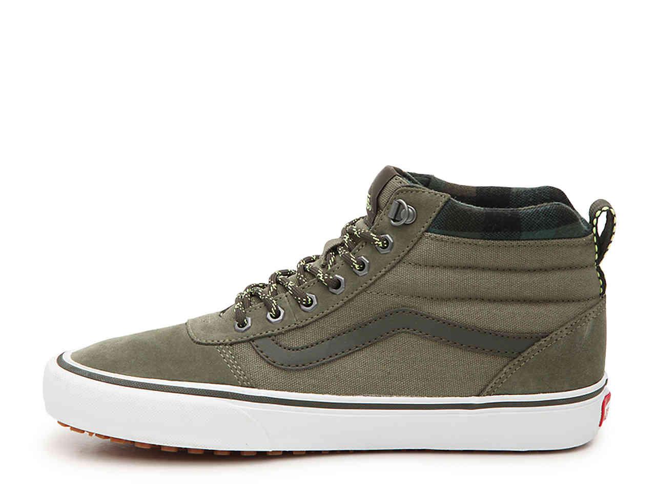 Vans Ward Hi Mte High-top Sneaker in Green for Men | Lyst