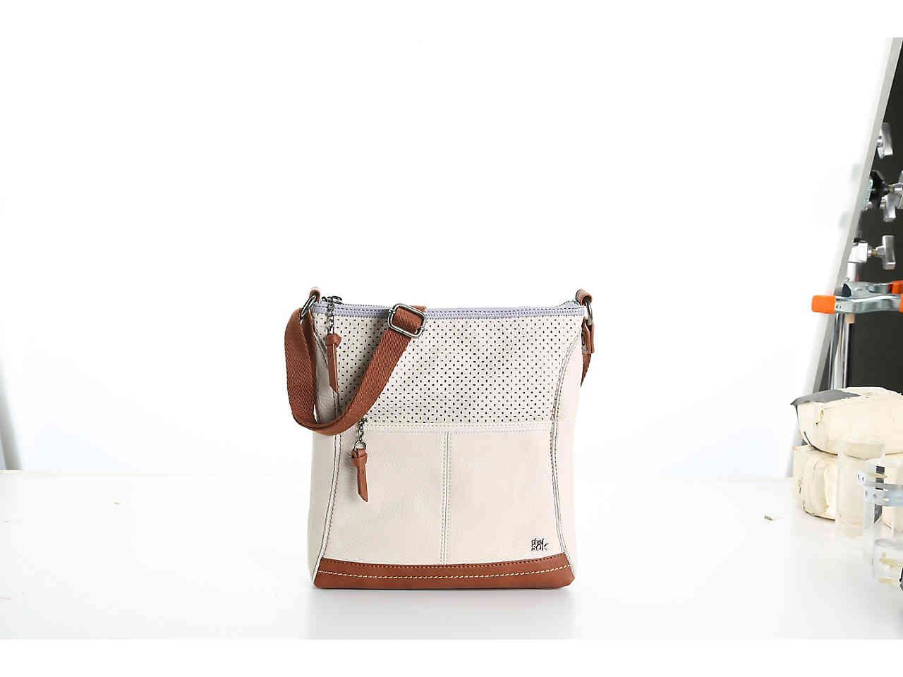 the sak iris leather crossbody bag