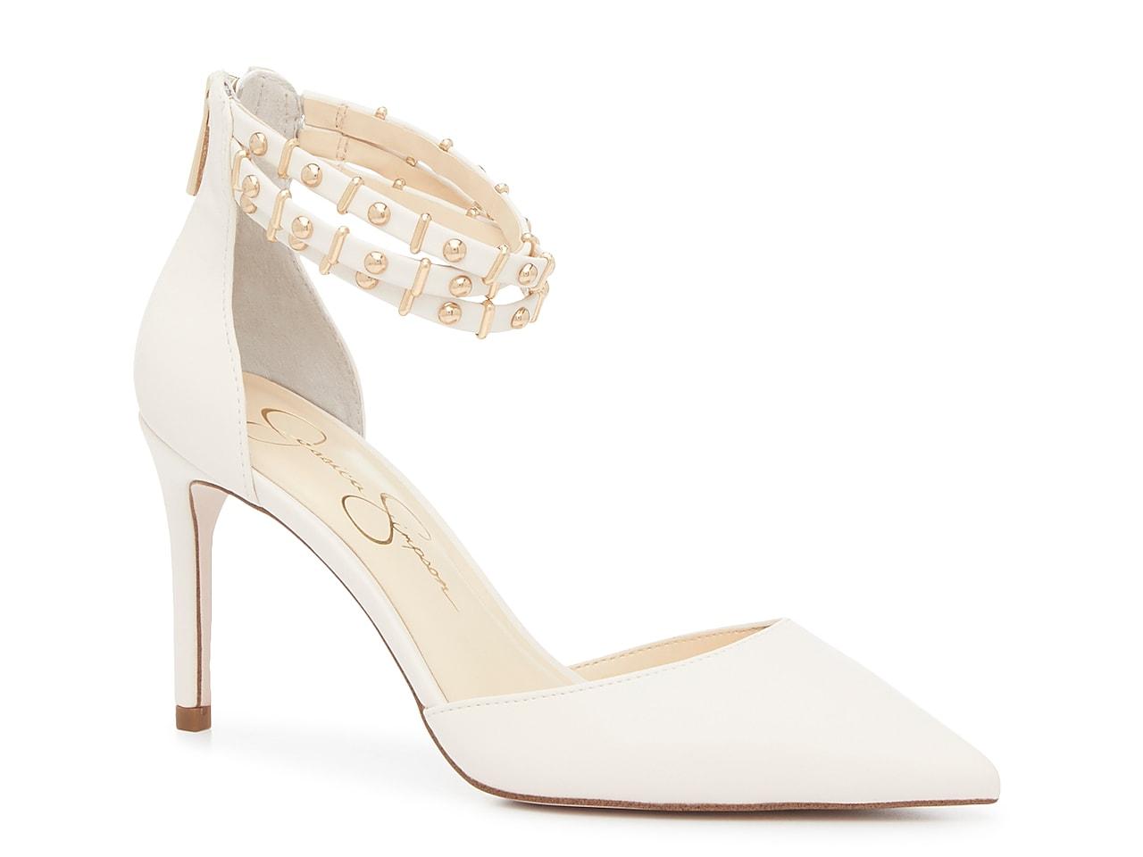 Jessica Simpson Stanika Pump in White Lyst