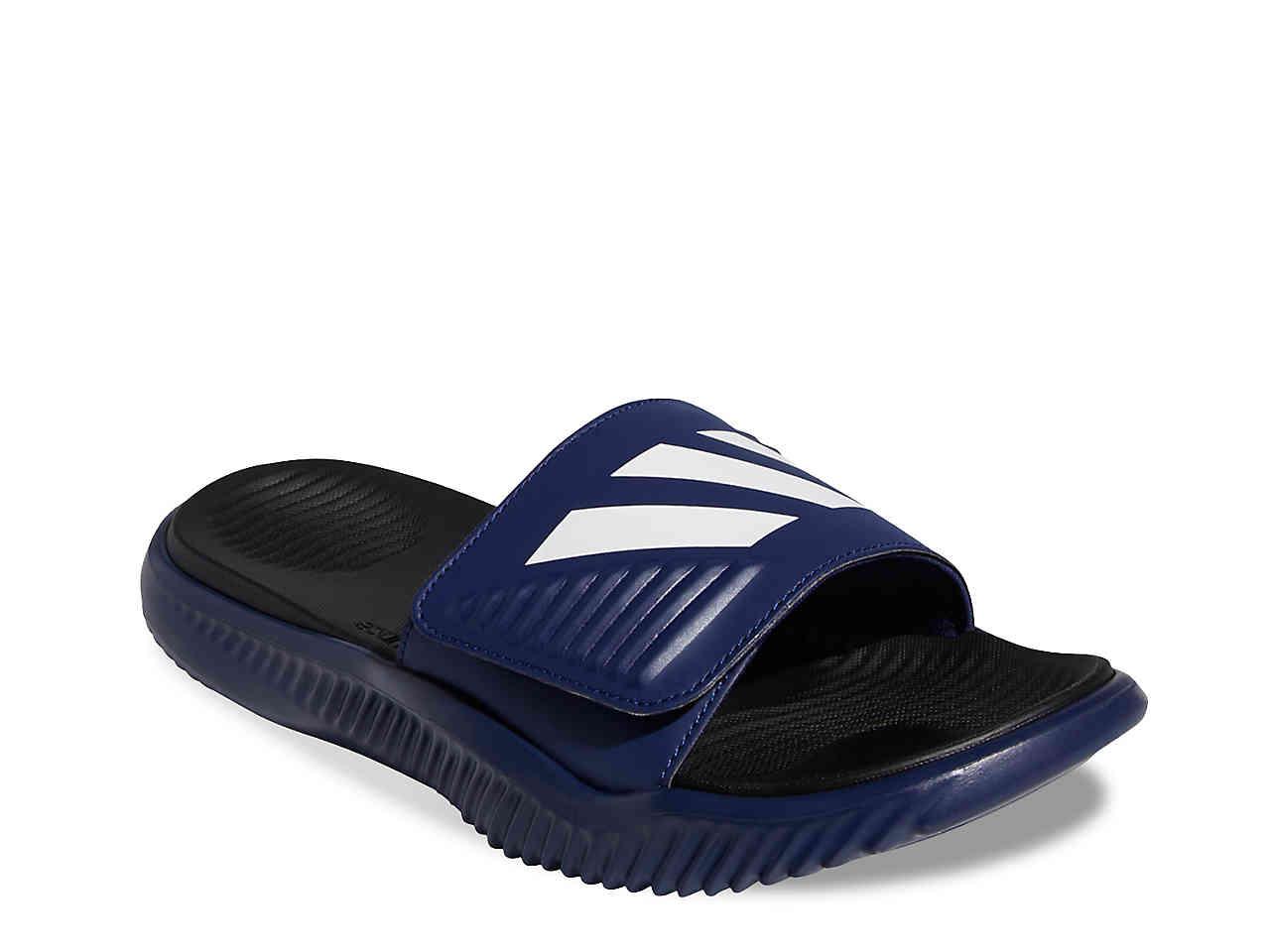 adidas Alphabounce Slide Sandal in Blue for Men | Lyst