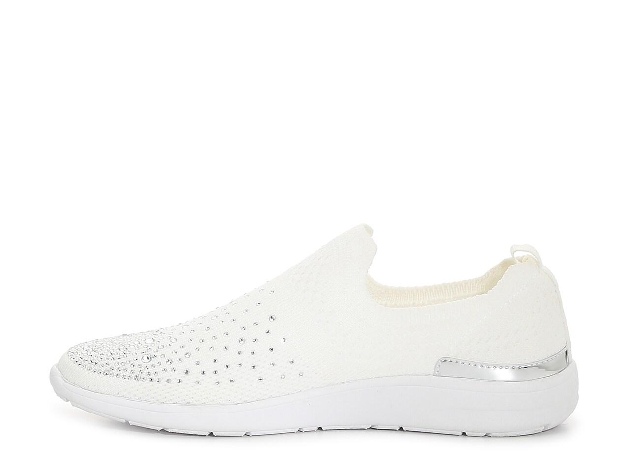 womens white slip on shoe