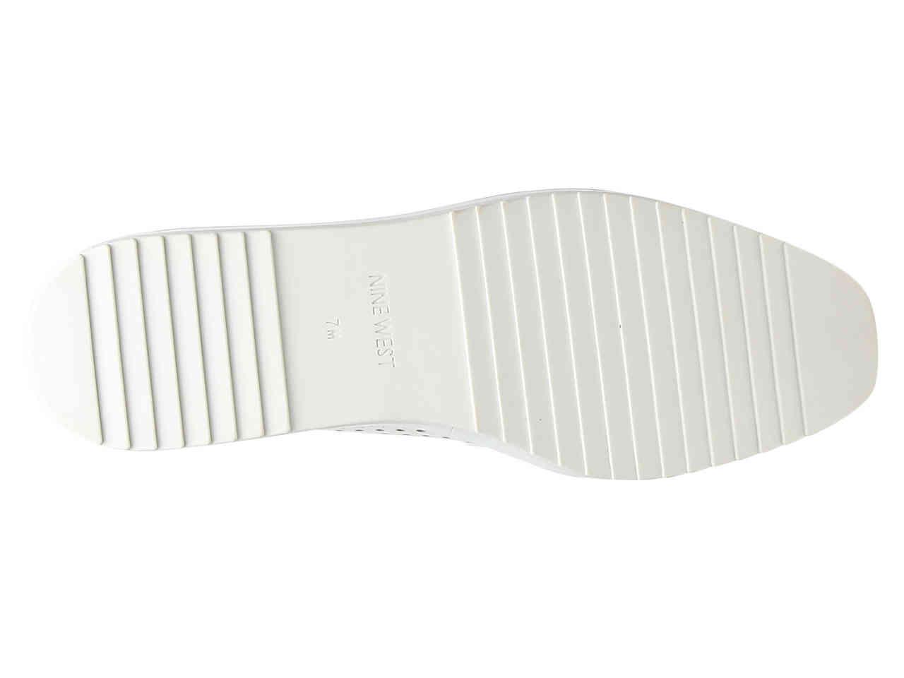 nine west verwin platform oxford