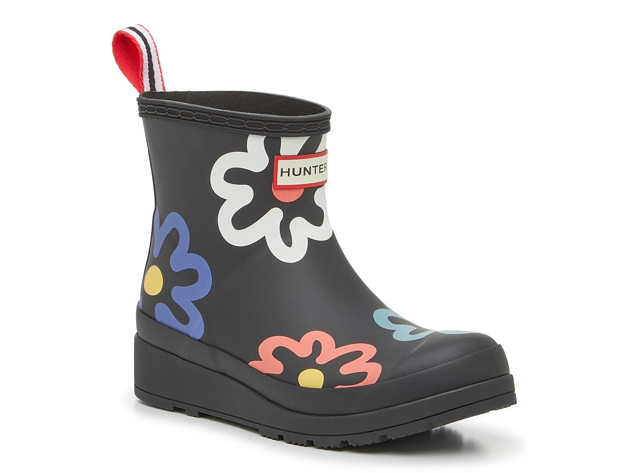☆韓国の人気☆【HUNTER】☆PLAY SHORT RAIN BOOT(W)☆BLACK Hunter Women's Original Play Short Rain Boot - FREE Shipping