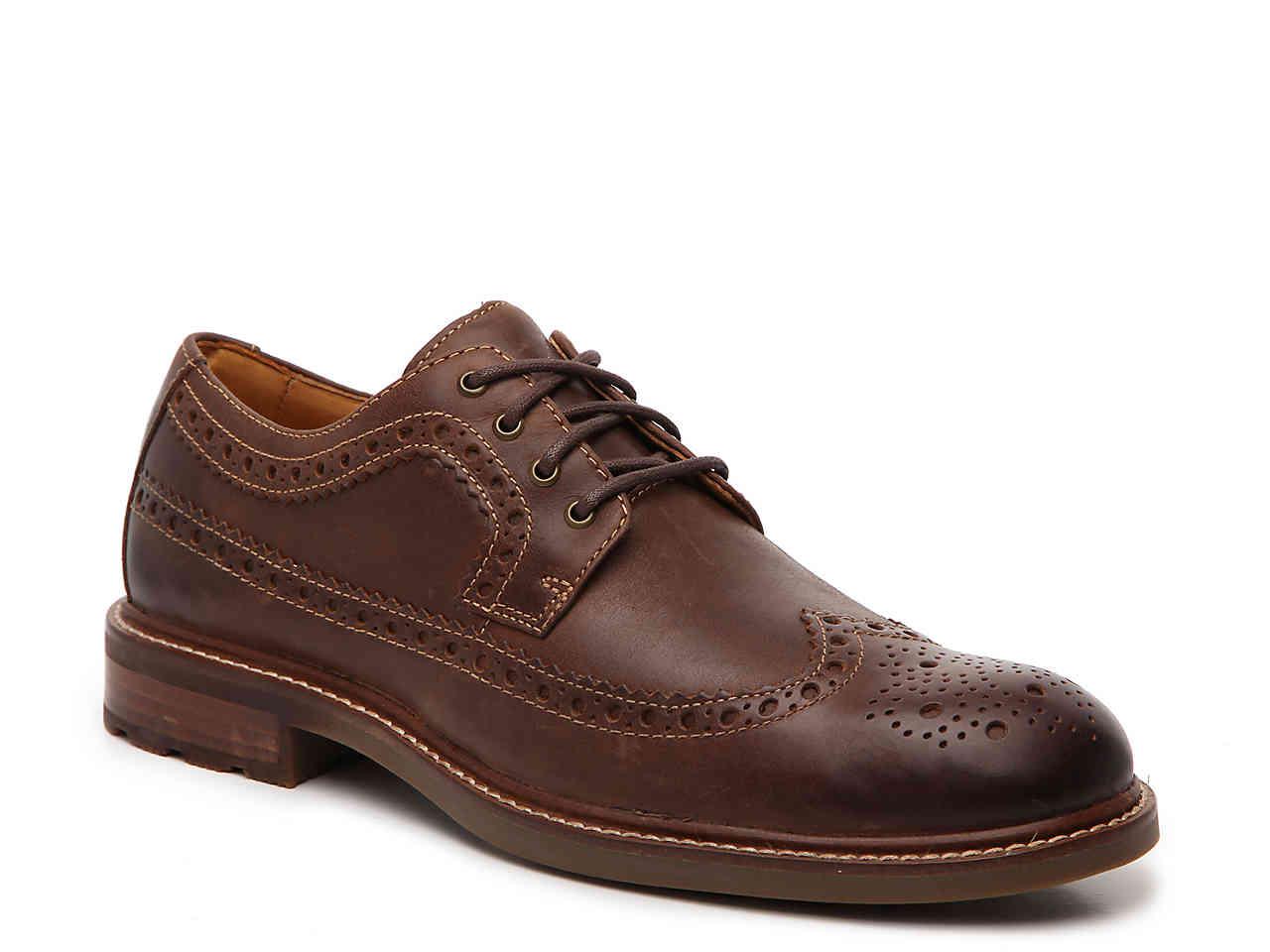 Sperry TopSider Annapolis Wingtip Oxford in Dark Brown