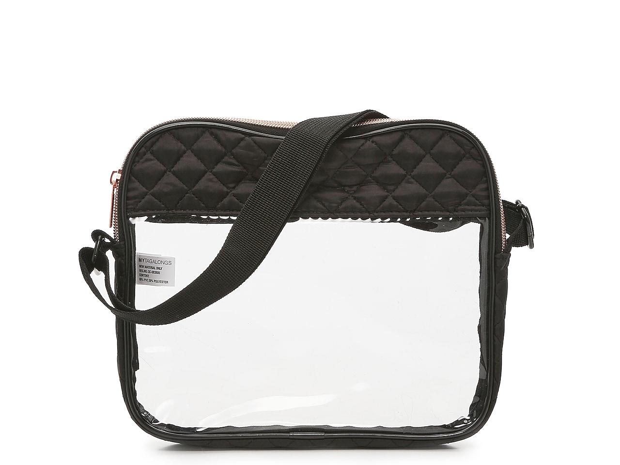 MYTAGALONGS Coco Quilt Stadium Crossbody Bag in Black Lyst