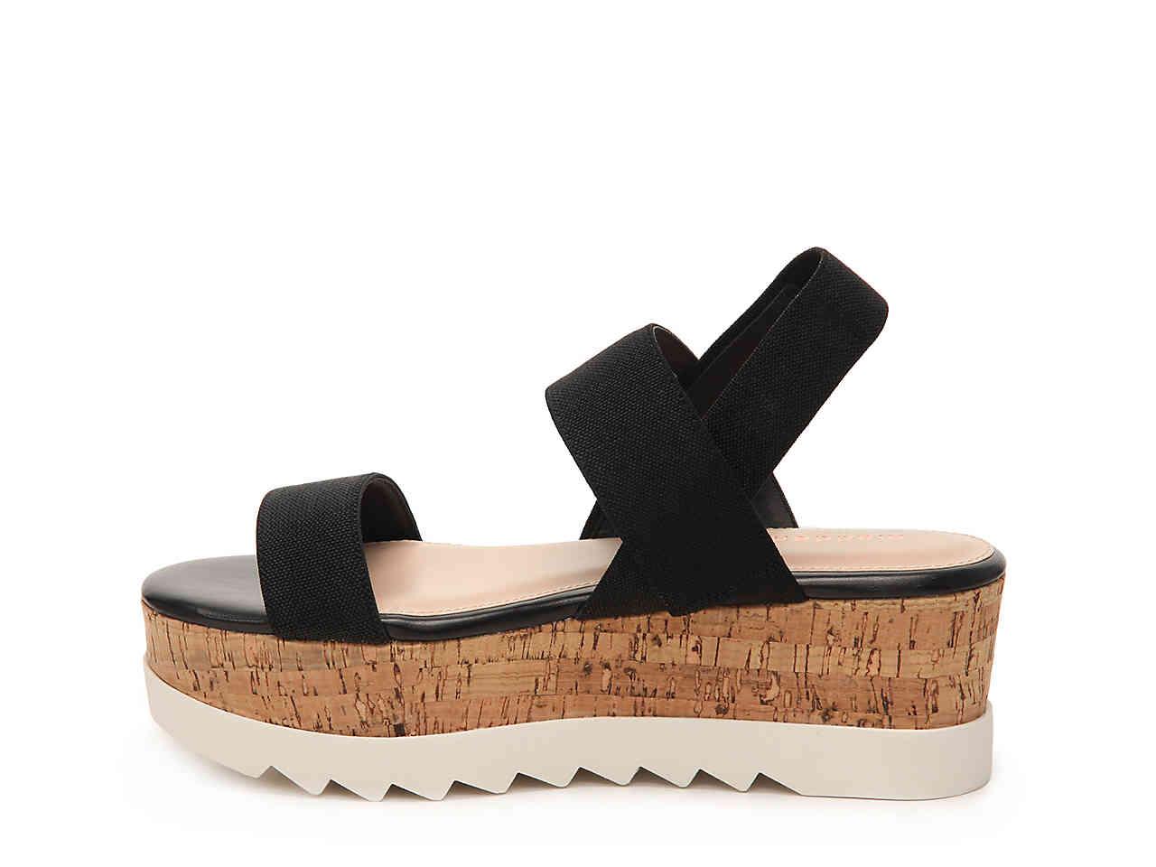 madden girl platform sandals black