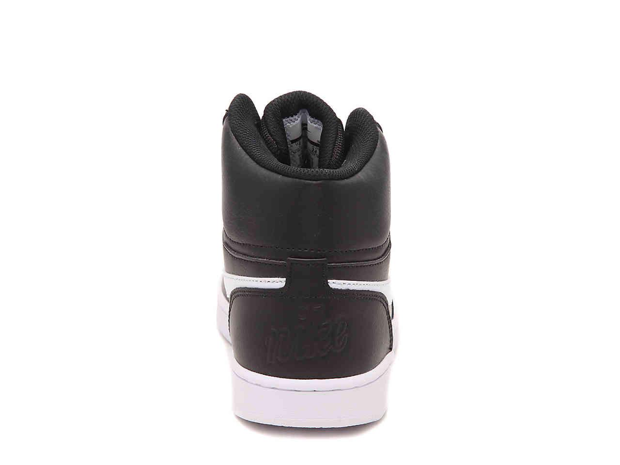 nike ebernon high black