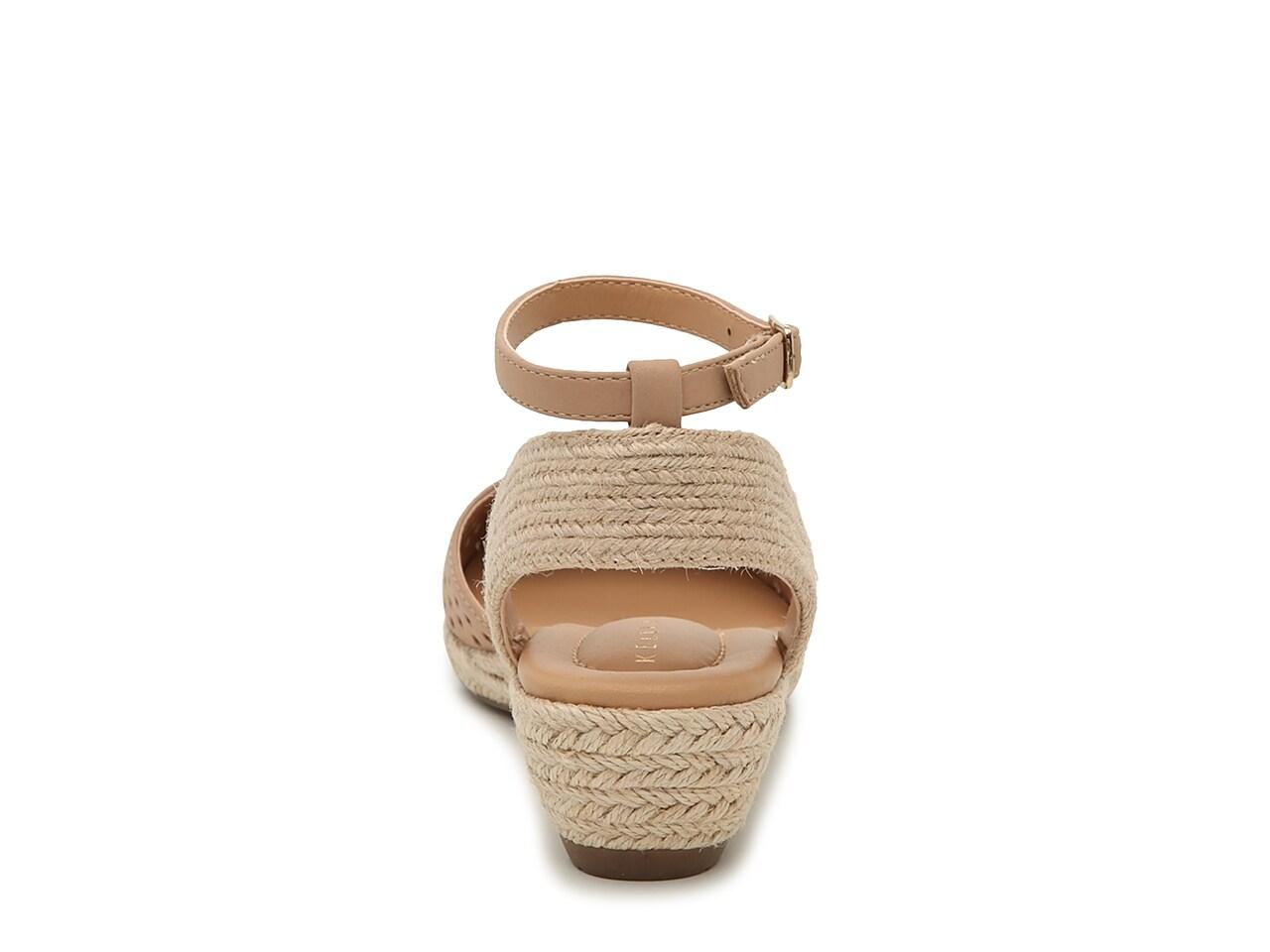 Kelly u0026 Katie Nala Espadrille Wedge Sandal in Natural | Lyst