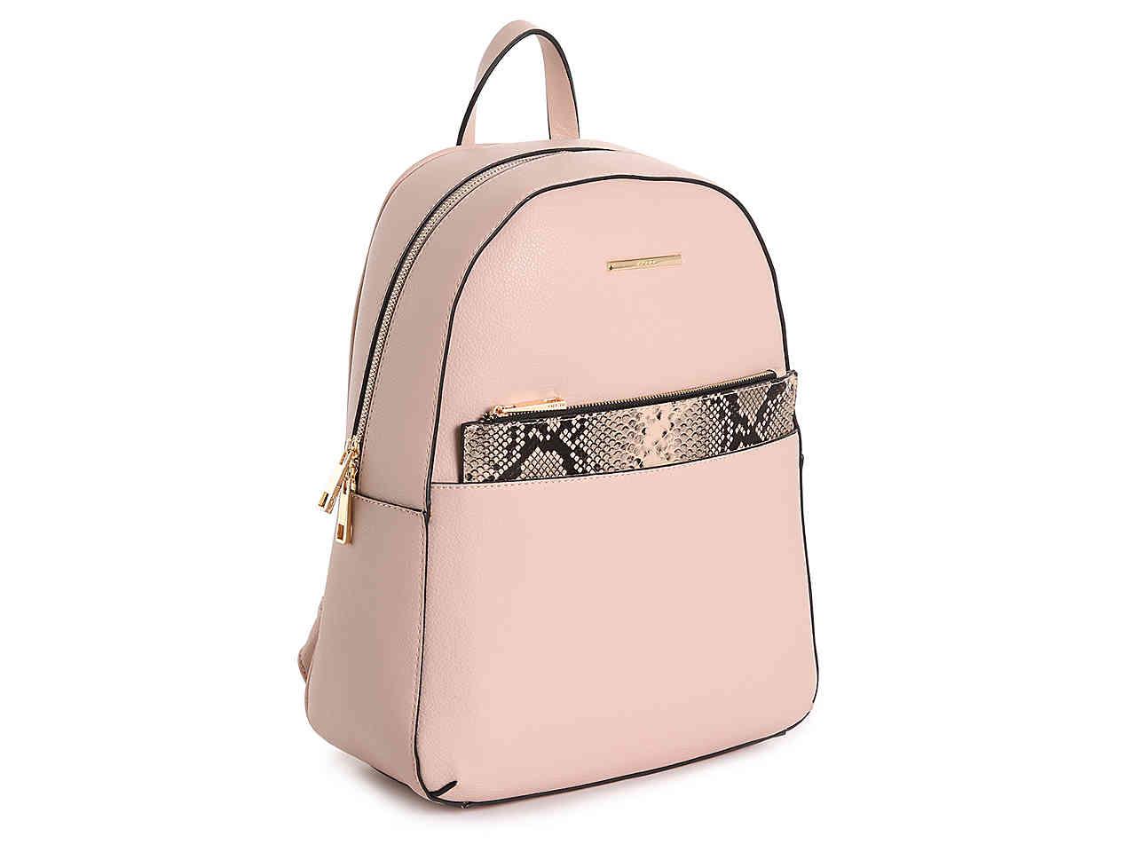 ALDO Mini Backpack Purse Bag Snake Skin Print Black & White Small NEW | eBay