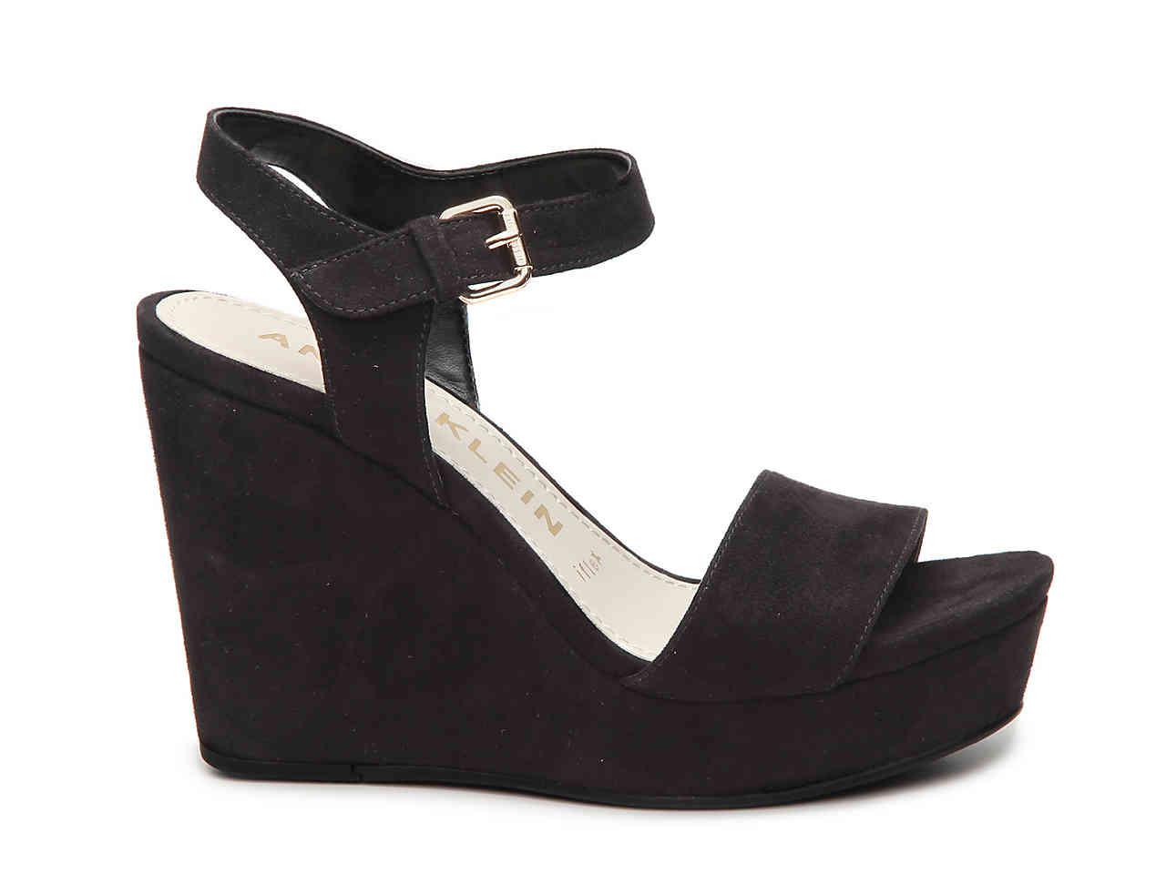 anne klein lina wedge sandal
