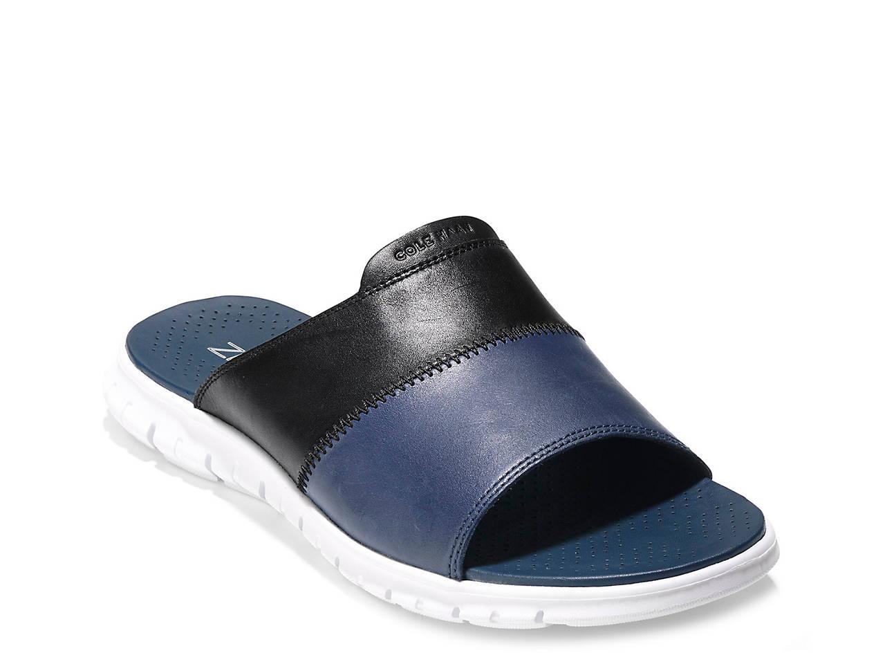 Cole Haan Zerogrand Slide Sandal in Blue for Men | Lyst