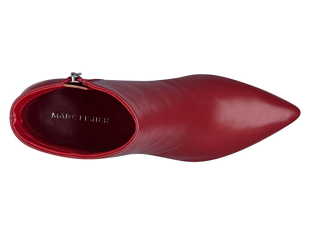 marc fisher jelly bootie red