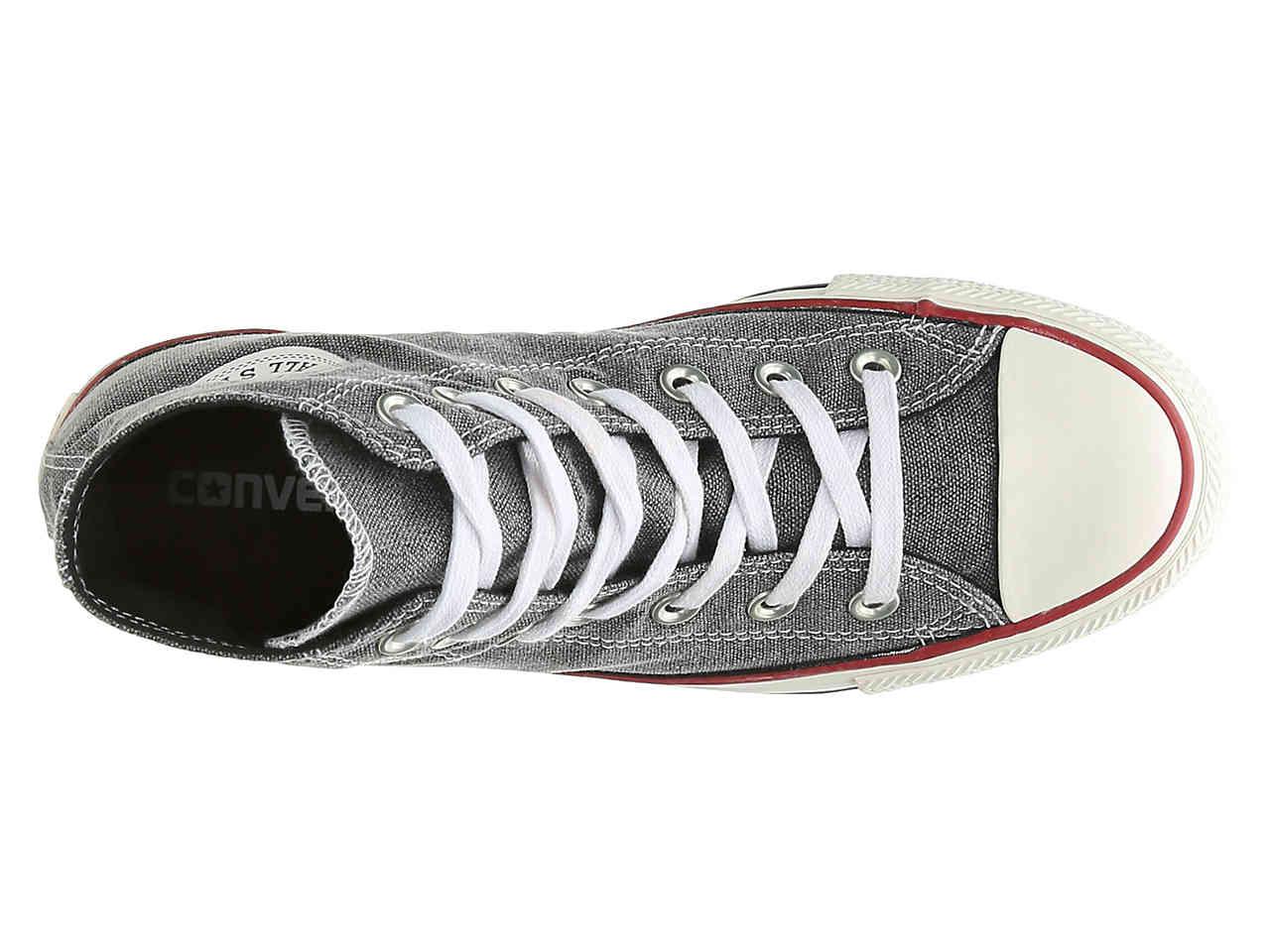 converse grey high cut