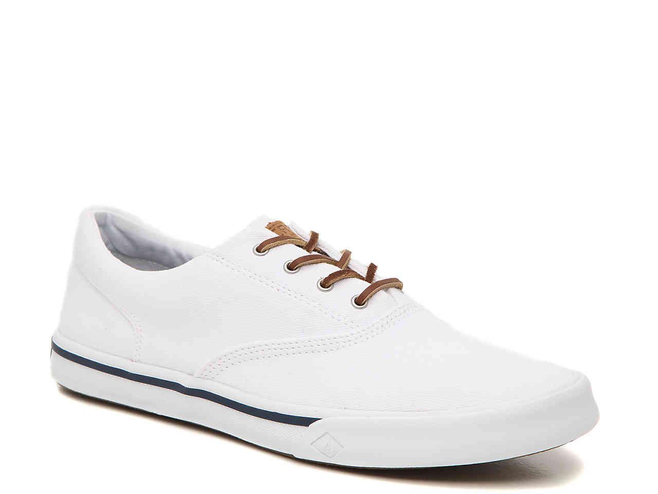 Sperry Top-Sider Canvas Striper Ii Sneaker in White for Men - Save 37% ...
