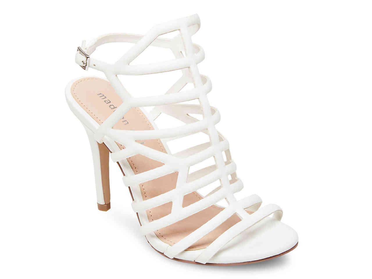 madden girl white heels