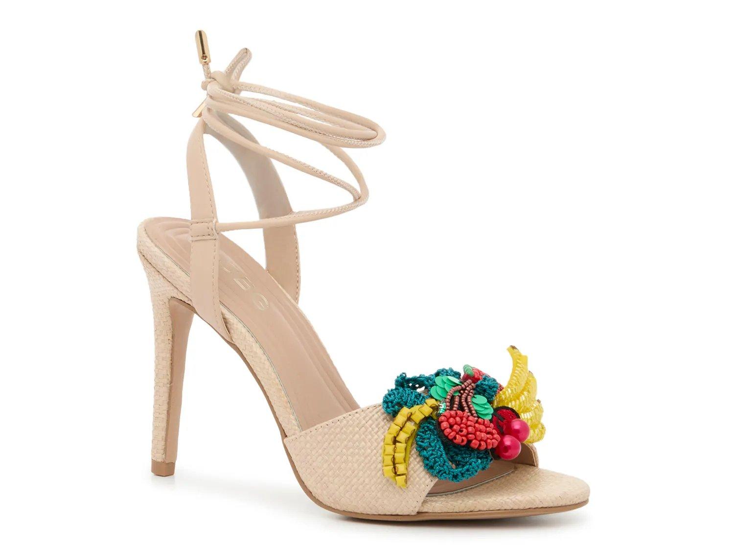 BCBGeneration Women's Jamina Heeled Sandals - Bow Detail Sandals With Padded Footbed - View #6